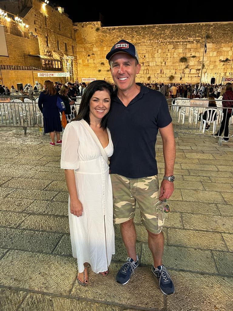 Katarzyna Cichopek i Maciej Kurzajewski spędzają wspólnie wakacje w Izraelu, fot. z Facebooka /materiały prasowe