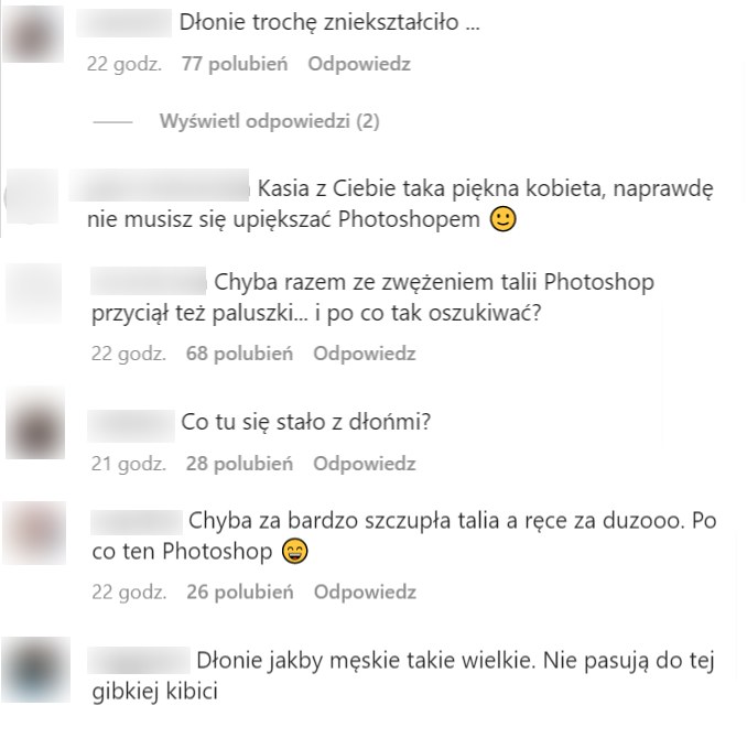 Katarzyna Cichopek - komentarze pod zdjęciem na Instagramie /@katarzynacichopek /Instagram