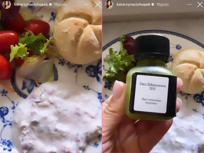 Katarzyna Cichopek nie gotuje. Korzysta z cateringu /@katarzynacichopek /Instagram