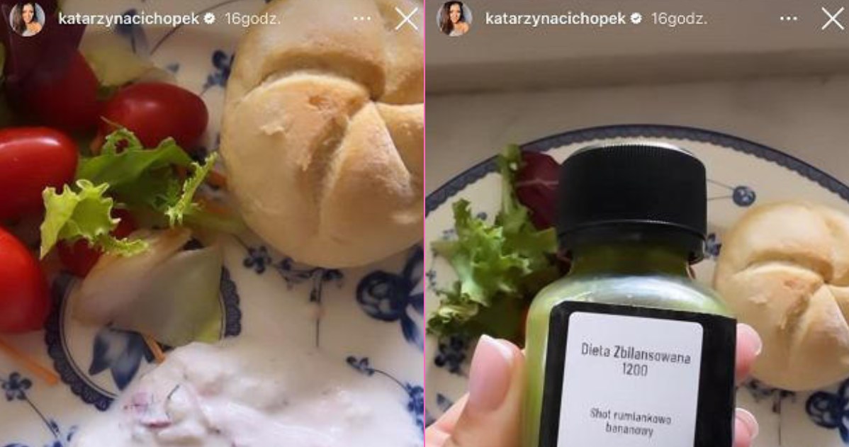 Katarzyna Cichopek nie gotuje. Korzysta z cateringu /@katarzynacichopek /Instagram