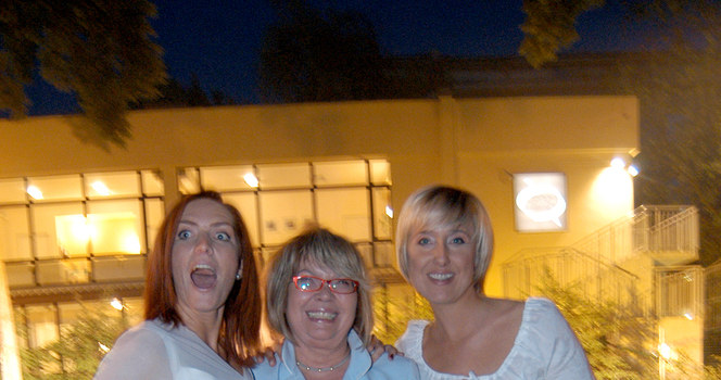 Katarzyna Dowbor, Nina Terentiew i Agata Młynarska /Prończyk /AKPA