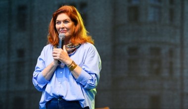 Katarzyna Dowbor świętuje podczas Jeździeckich Mistrzostw Gwiazd