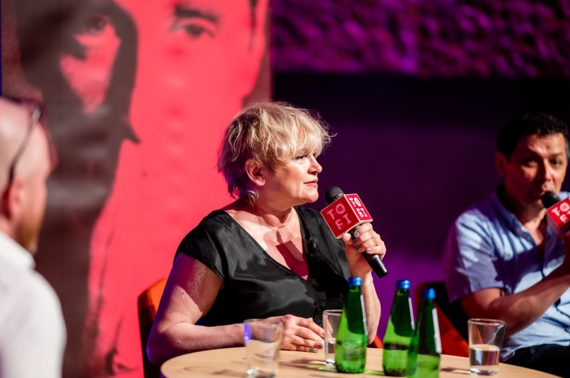Katarzyna Figura na festiwalu Tofifest 2022, fot. Maciej Wasilewski /materiały prasowe