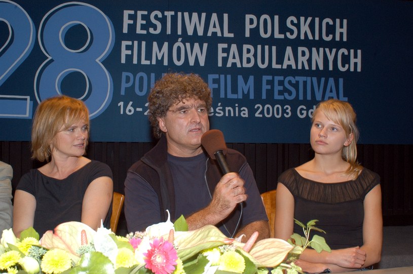 Katarzyna Figura, Ryszard Brylski i Natalia Rybicka podczas 28. FPFF w Gdyni /Mikulski /AKPA
