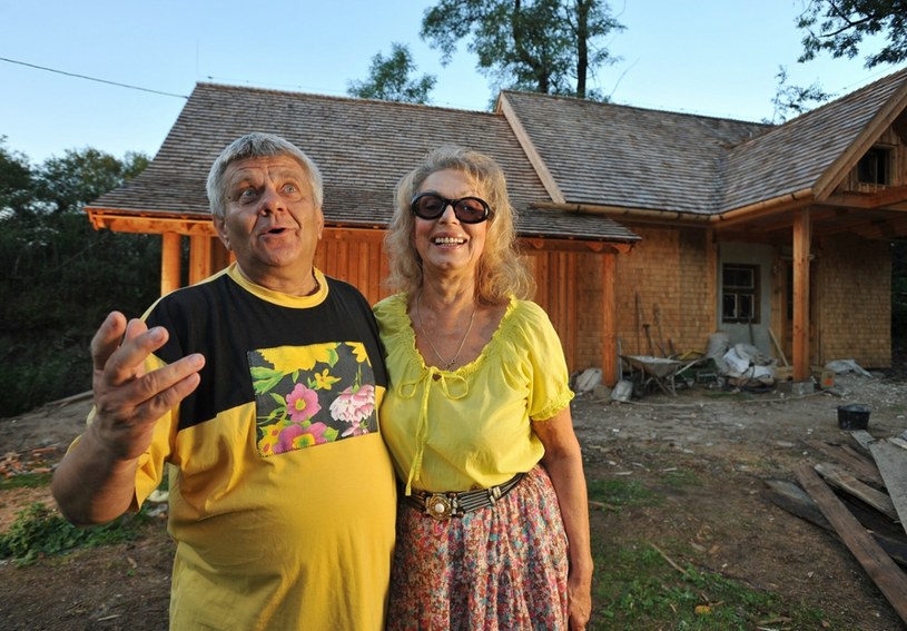 Katarzyna Gaertner z mężem odbudowują dom /East News