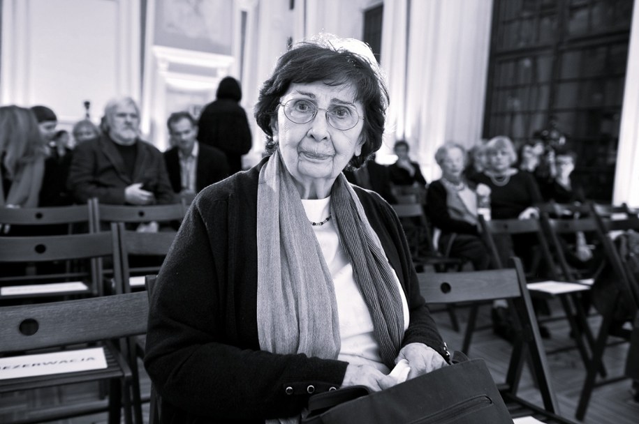 Katarzyna Herbert w 2014 r. /Marcin Obara /PAP