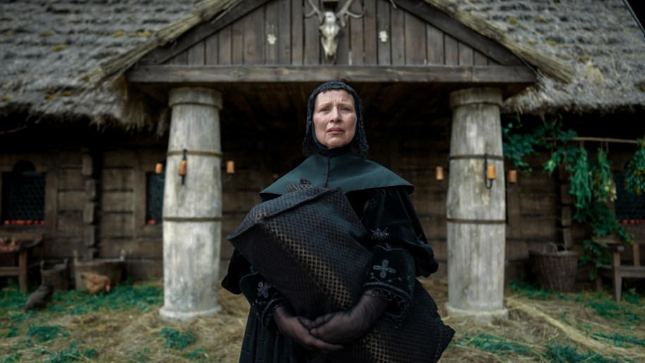 Katarzyna Herman na planie trzeciego sezonu "1670" /Jarosław Sosiński /Materiały prasowe