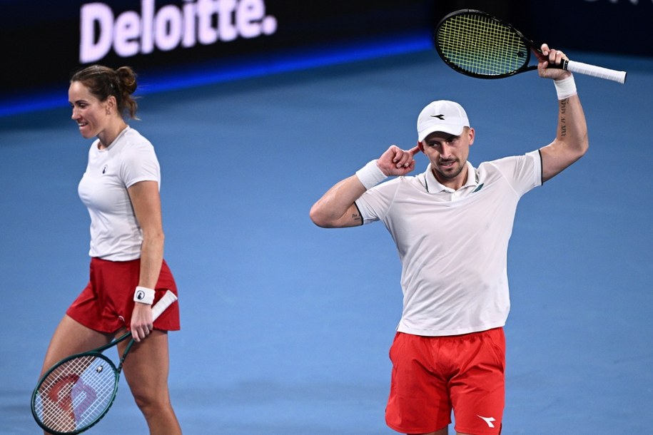 Katarzyna Kawa i Jan Zieliński. /PAP/EPA/DAN HIMBRECHTS    /PAP/EPA