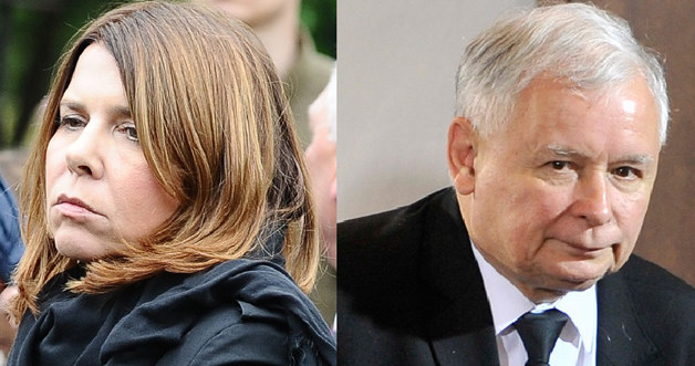 Katarzyna Kolenda-Zaleska i Jarosław Kaczyński /- /MWMedia