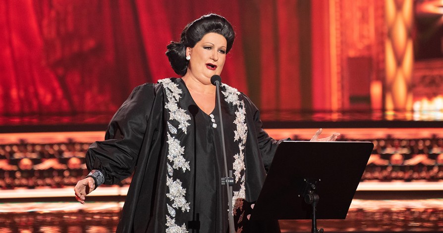 Katarzyna Łaska jako Montserrat Caballé /materiały prasowe