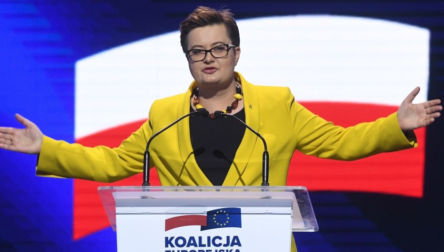 Katarzyna Lubnauer / 	Radek Pietruszka   /PAP