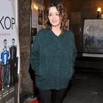 Katarzyna Maciąg w powyciąganym swetrze na premierze filmu! 