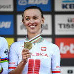 Katarzyna Niewiadoma z brązowym medalem kolarskich MŚ. Tak kibicowali jej Taylor Phinney i rodzina
