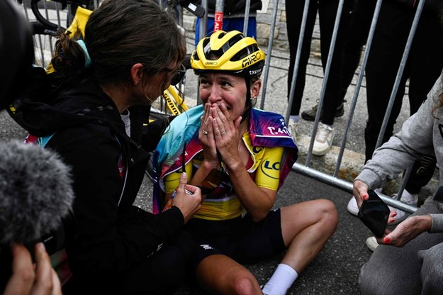 Katarzyna Niewiadoma /JULIEN DE ROSA / AFP /East News