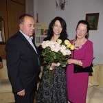 Katarzyna Pakosińska z rodzicami