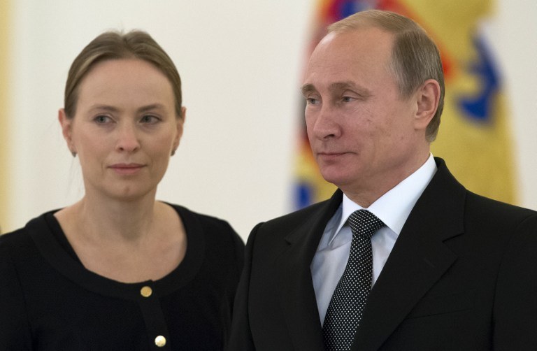 Katarzyna Pełczyńska-Nałęcz i Władmir Putin /AFP