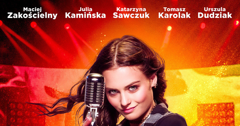 Katarzyna Sawczuk na plakacie filmu "Jak zostać gwiazdą" /Kino Świat /materiały dystrybutora