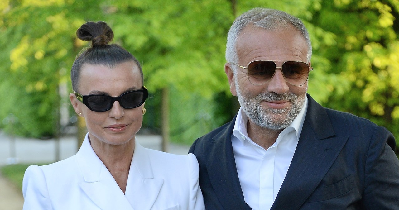 Katarzyna Sokołowska z mężem /Radosław Nawrocki /Agencja FORUM