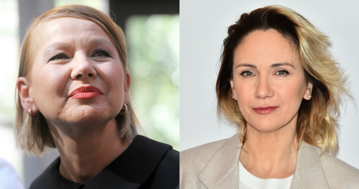Katarzyna Trzcińska i Ilona Ostrowska /Artur Zawadzki /Reporter