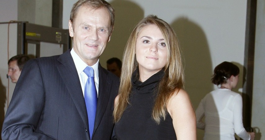 Katarzyna Tusk i Donald Tusk /Kurnikowski /AKPA