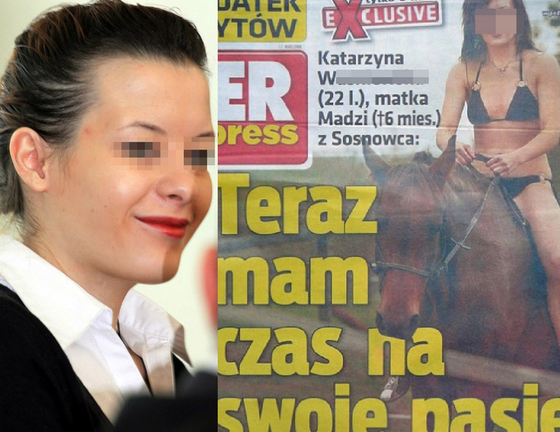 Katarzyna W. gościła na okładce "Super Expressu" /Artur Barbarowski /East News
