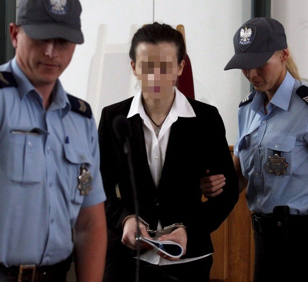 Katarzyna W. w sądzie /Andrzej Grygiel /PAP