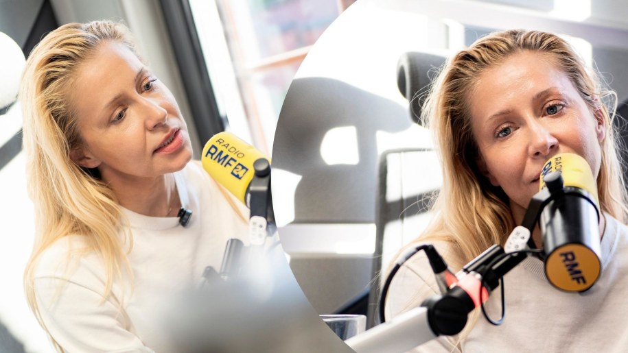 Katarzyna Warnke w RMF FM /Krzysztof Chwaliński /RMF FM