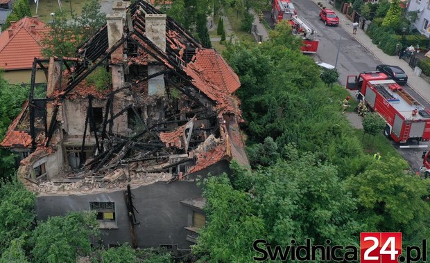 Katastrofa budowlana na Dolnym Śląsku. Zawaliły się stropy willi 