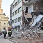 Katastrofa budowlana w Łodzi, 1 osoba w szpitalu