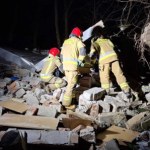 Katastrofa budowlana w Łódzkiem. Służby odgruzowały teren