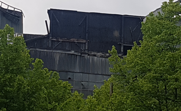 Katastrofa budowlana w Mysłowicach. Zawalił się budynek na terenie kopalni