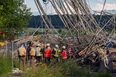 Katastrofa budowlana w Niemczech. Nowo budowany wiadukt runął na autostradę