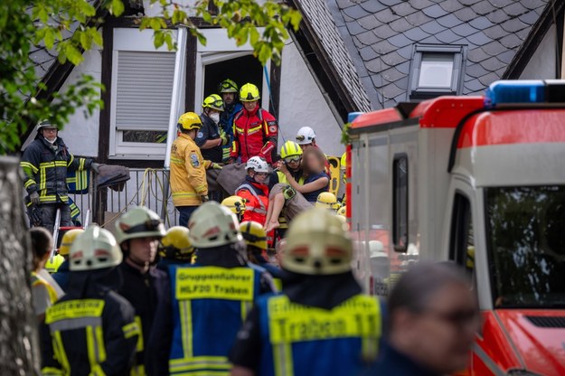 Construction disaster in Germany /Harald Tittel /PAP/DPA