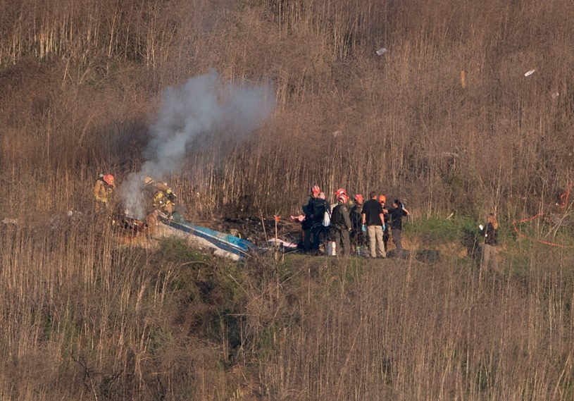 Katastrofa helikoptera Kobe'ego Bryanta / MARK RALSTON /AFP