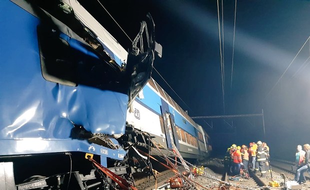 Katastrofa kolejowa w Czechach. Nie żyje jedna osoba 