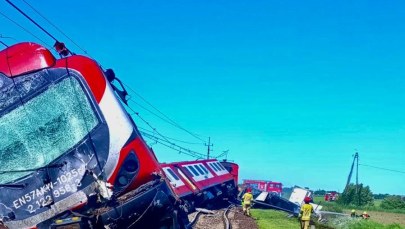 Katastrofa kolejowa w Garbatce. "Pociąg udało się wkoleić"