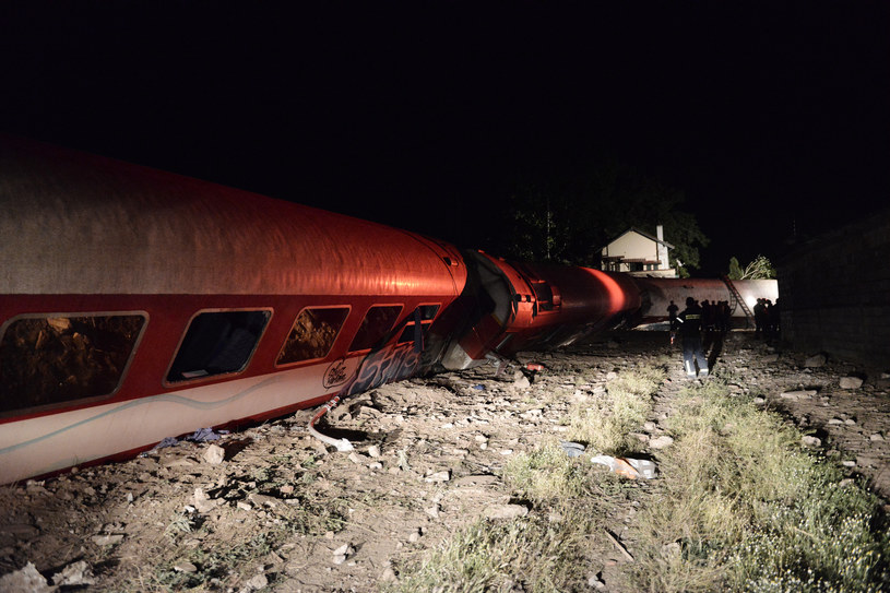Katastrofa kolejowa w Grecji /SAKIS MITROLIDIS / AFP /AFP