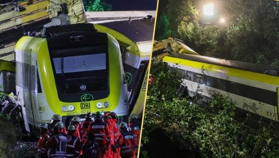 Katastrofa kolejowa w Niemczech. "Zwłoki wynoszono w kocach"