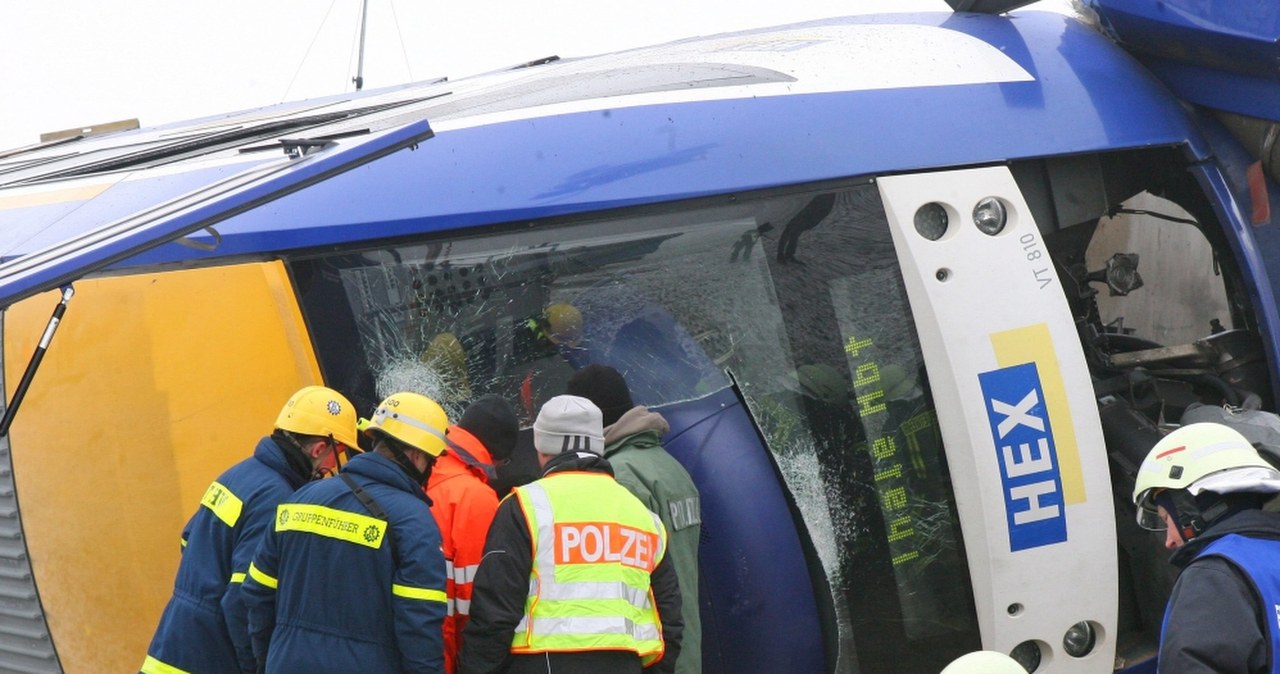 Katastrofa kolejowa w Niemczech