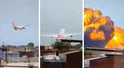 Katastrofa lotnicza w Indiach. Samolot rozbił się tuż po starcie