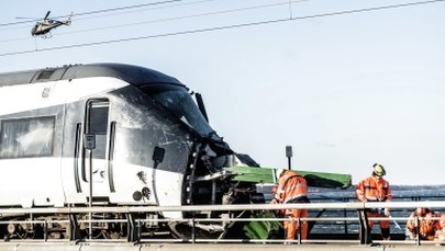 Katastrofa pociągu w Danii. Wzrosła liczba ofiar