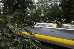 Katastrofa pociągu w Niemczech. Galeria