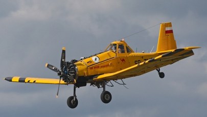 ​Katastrofa samolotu gaśniczego na Lubelszczyźnie. Nie żyje pilot  