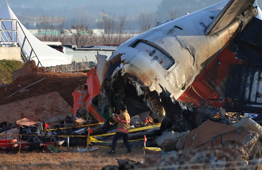 Katastrofa samolotu linii Jeju Air /-/AFP/East News /East News