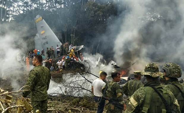​Katastrofa samolotu. Na pokładzie było ponad stu żołnierzy