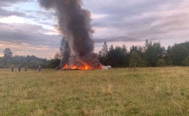 Katastrofa samolotu Prigożyna. Szef Grupy Wagnera był na pokładzie