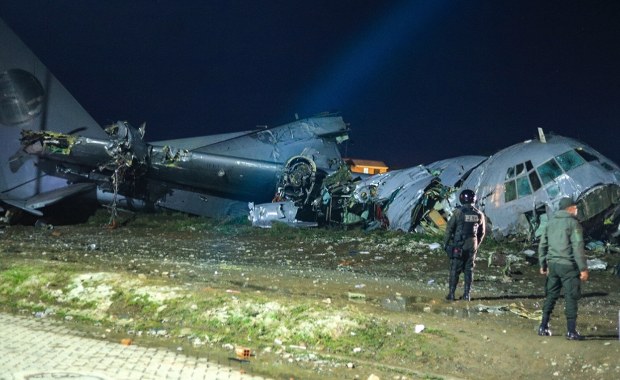 Katastrofa samolotu przewożącego gotówkę. Zginęło wiele osób