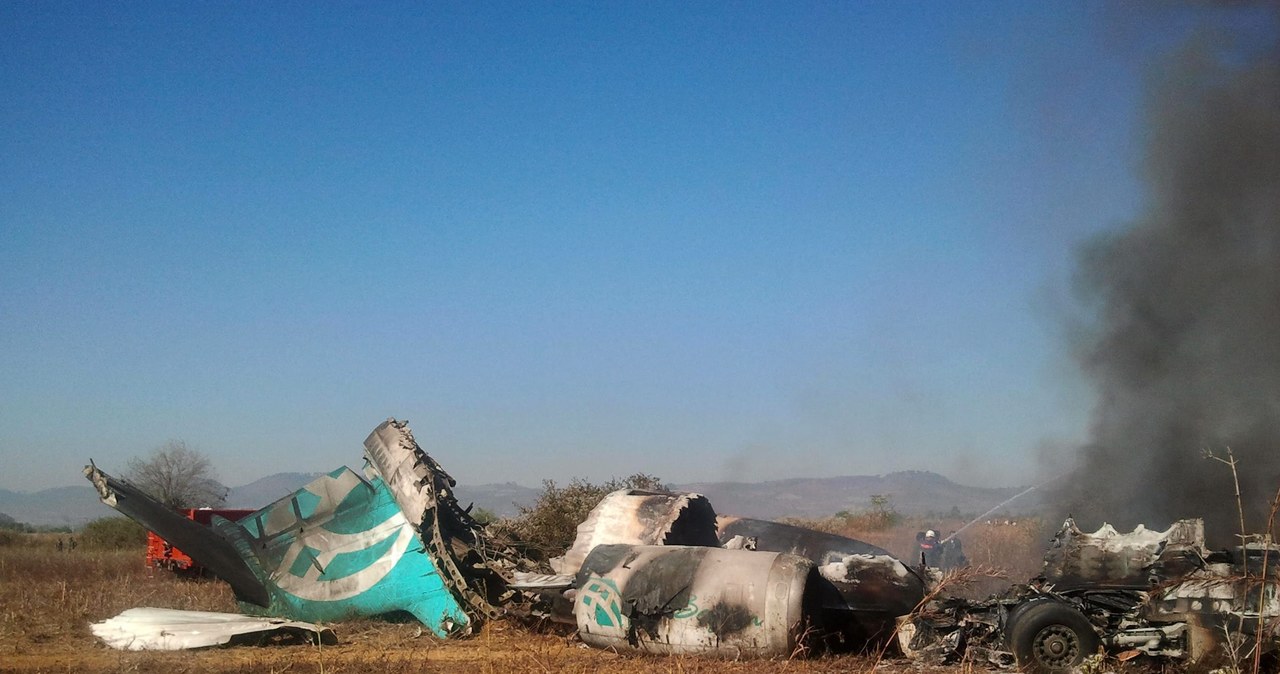 Katastrofa samolotu w Birmie, 2 osoby nie żyją