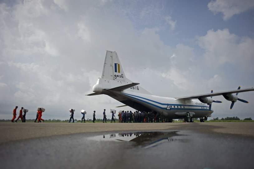 Katastrofa samolotu w Birmie /AFP