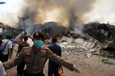 Katastrofa samolotu w Indonezji. Ponad sto ofiar